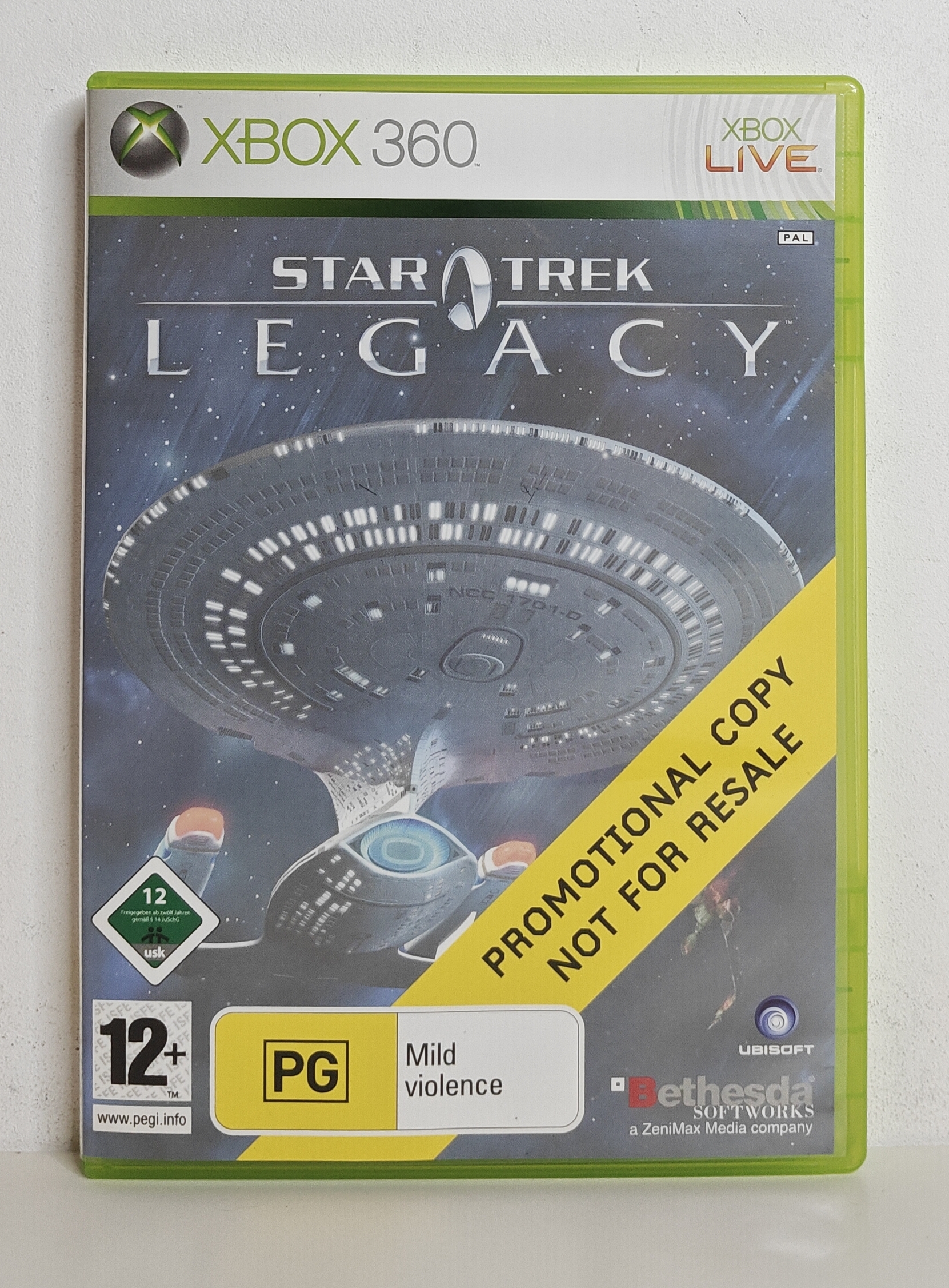 Xbox 360 Star Trek Legacy (promo copy)