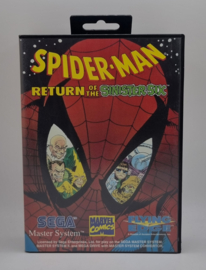 Master System Spider-Man Return of the Sinister Six (box + cart)