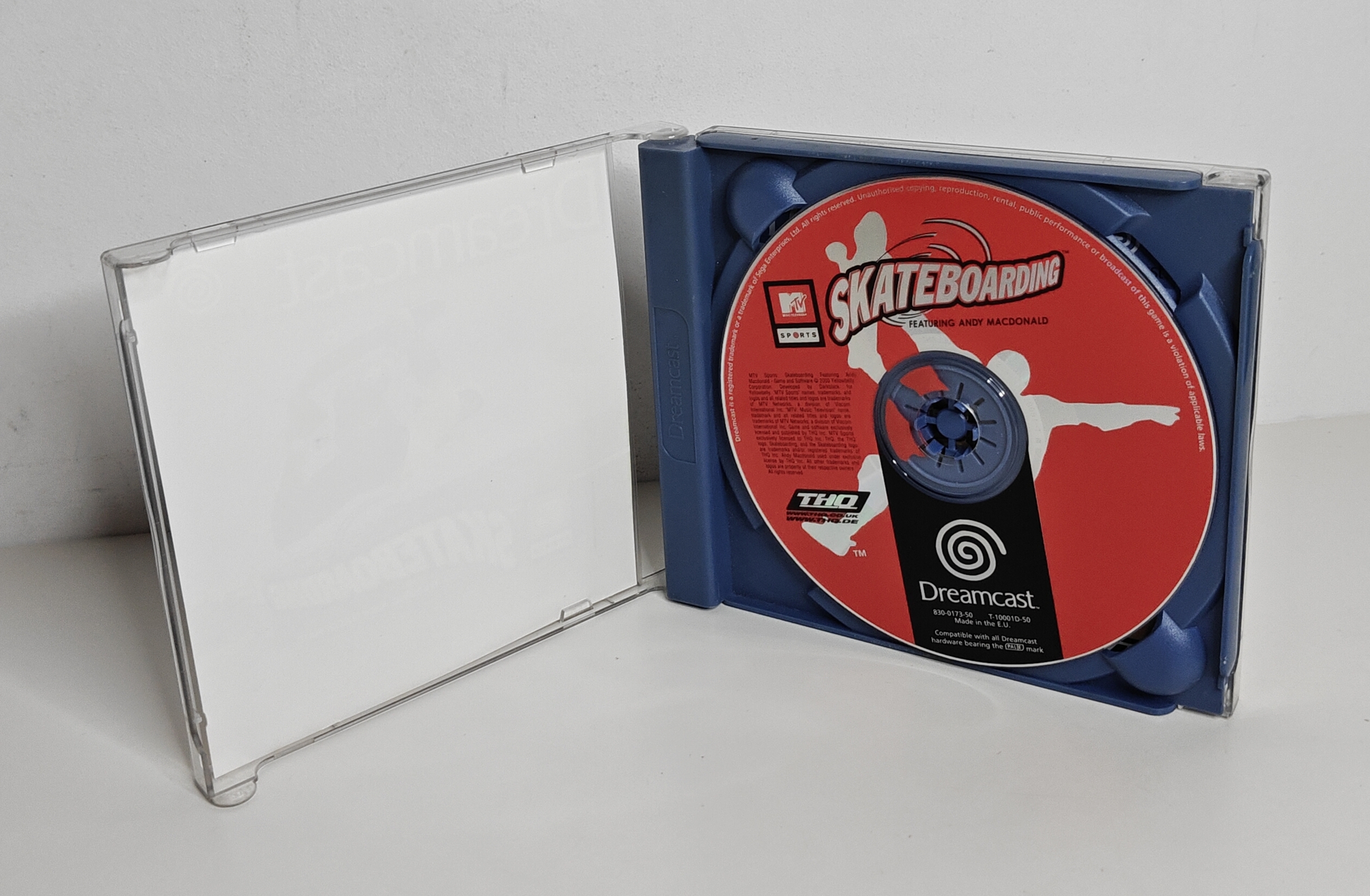 Dreamcast MTV Skateboarding Featuring Andy MacDonald (CIB)