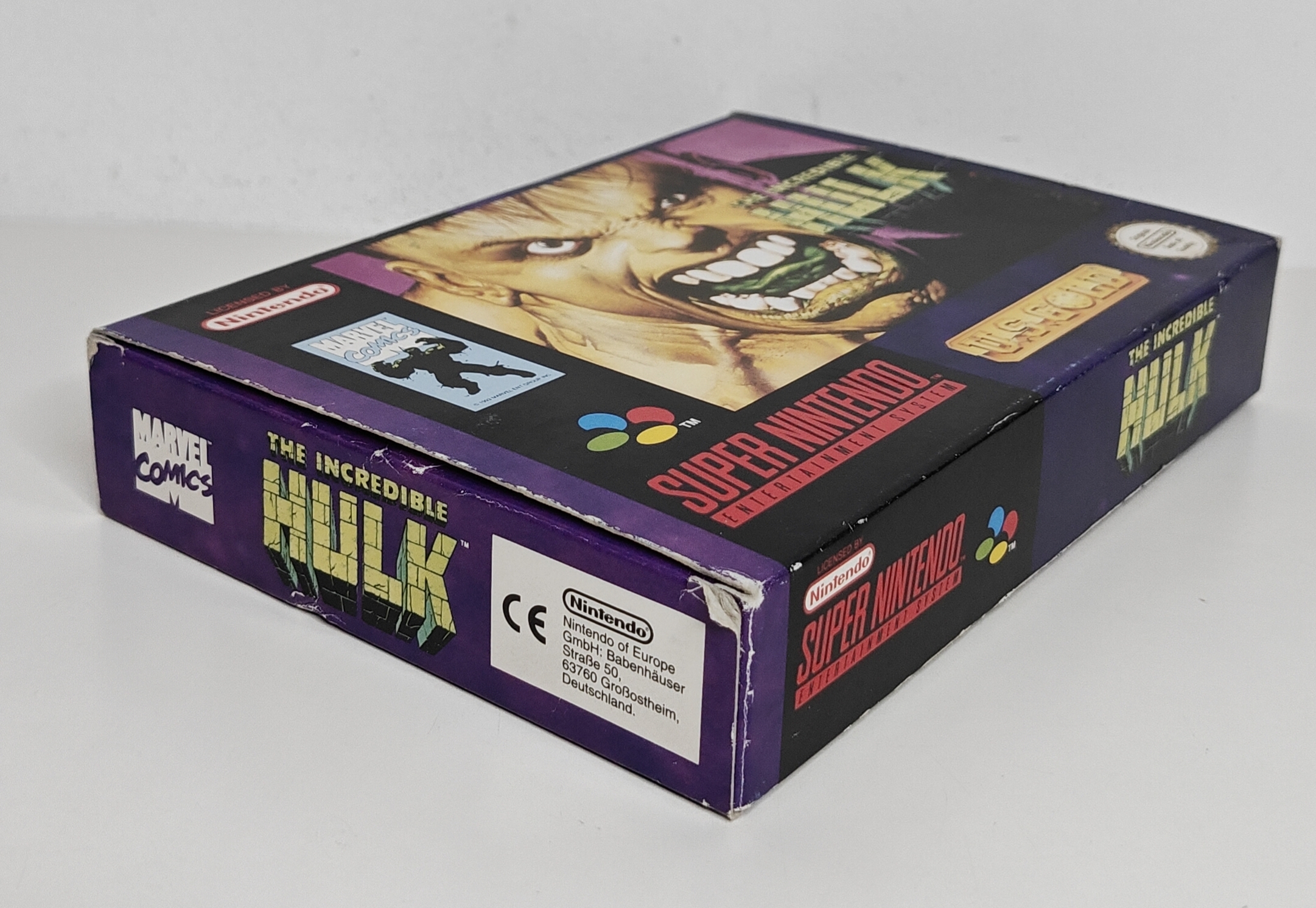 SNES The Incredible Hulk (CIB) UKV