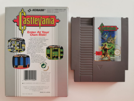 NES Castlevania (Box + Cart) NOE