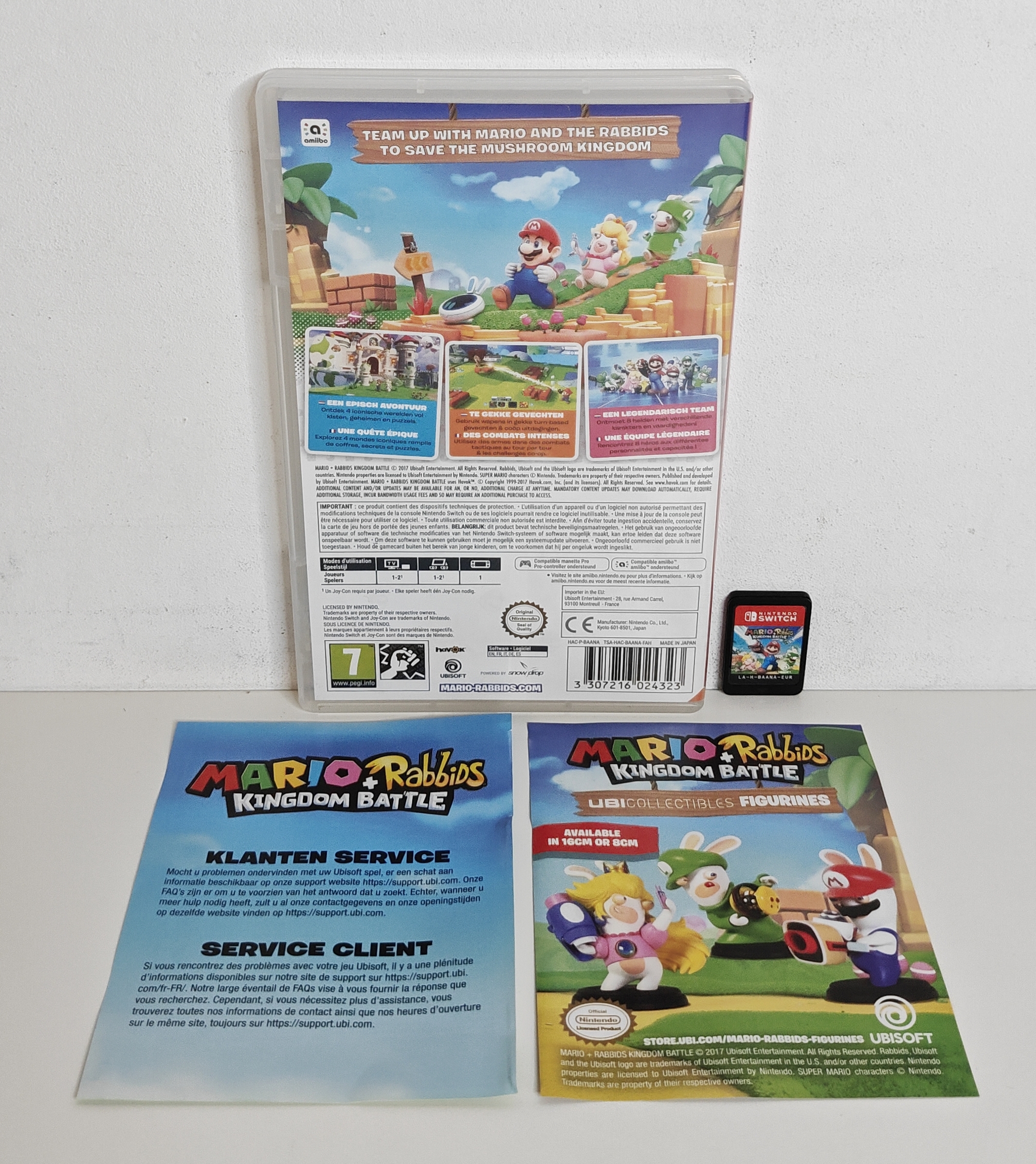 Switch Mario + Rabbids Kingdom Battle (CIB) FAH