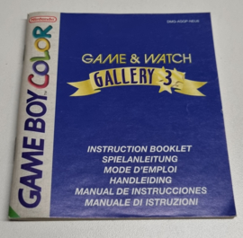 GBC Game & Watch Gallery 3 (manual) NEU6