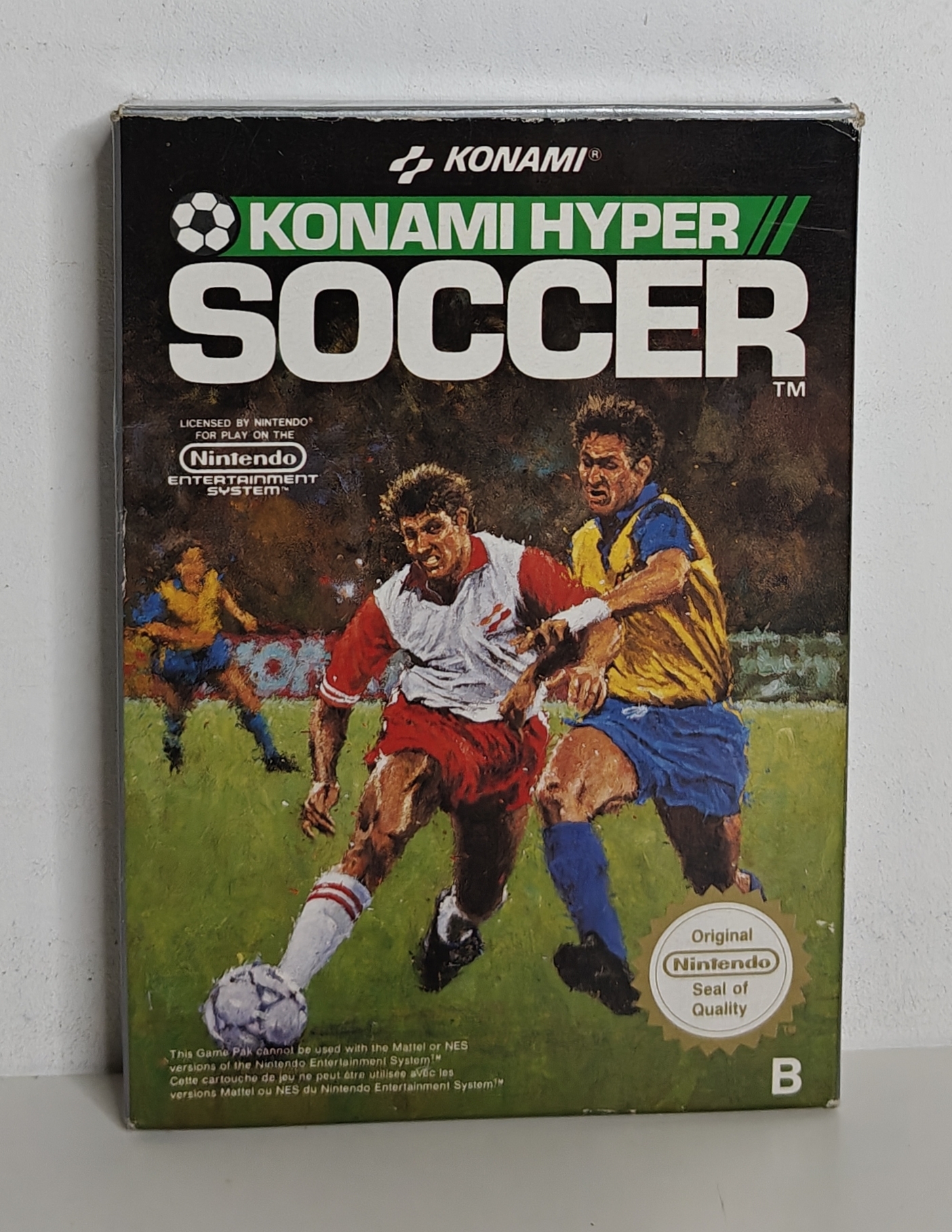 NES Konami Hyper Soccer (CIB)