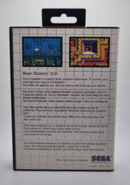 Master System Maze Hunter 3-D (sticker sealed)
