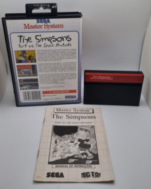 Master system The Simpsons - Bart vs. the Space Mutants (CIB) Tec Toy Portuguese version