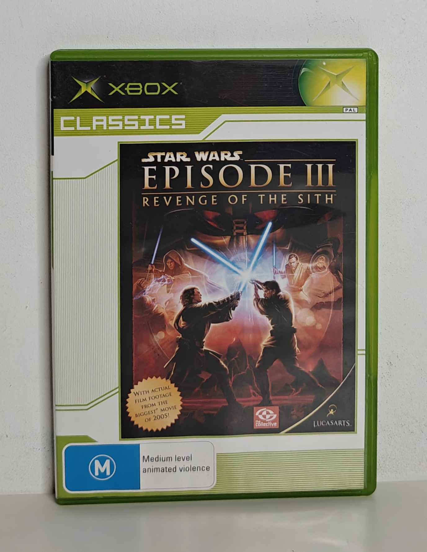 Xbox Star Wars Episode III: Revenge of the Sith Classics (CIB)