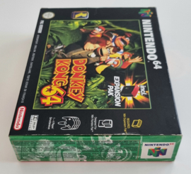 N64 Donkey Kong 64 (CIB) FAH -With Expansion Pak-