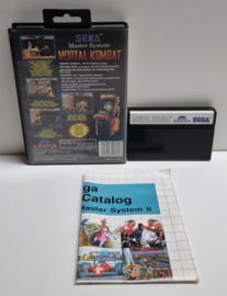Master System Mortal Kombat (cart +box)