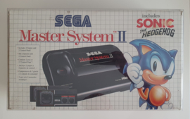 Sega Master System II Sonic the Hedgehog Edition (Boxed - part of inlay missing)
