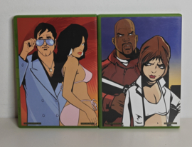 Xbox Grand Theft Auto Rockstar Games Double Pack (CIB)