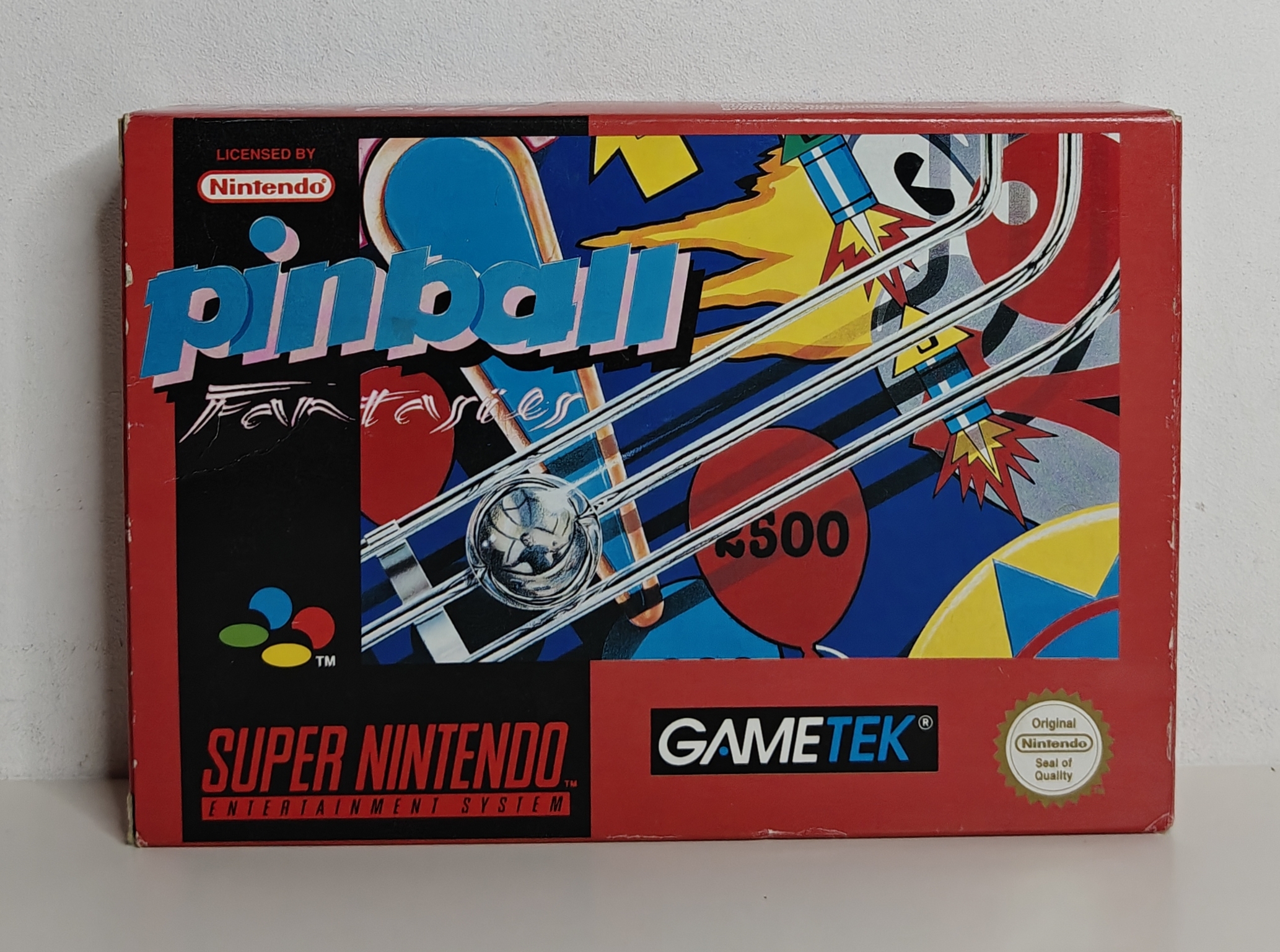 SNES Pinball Fantasies (CIB) EUR