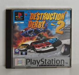 PS1 Destruction Derby 2 Platinum (CIB)