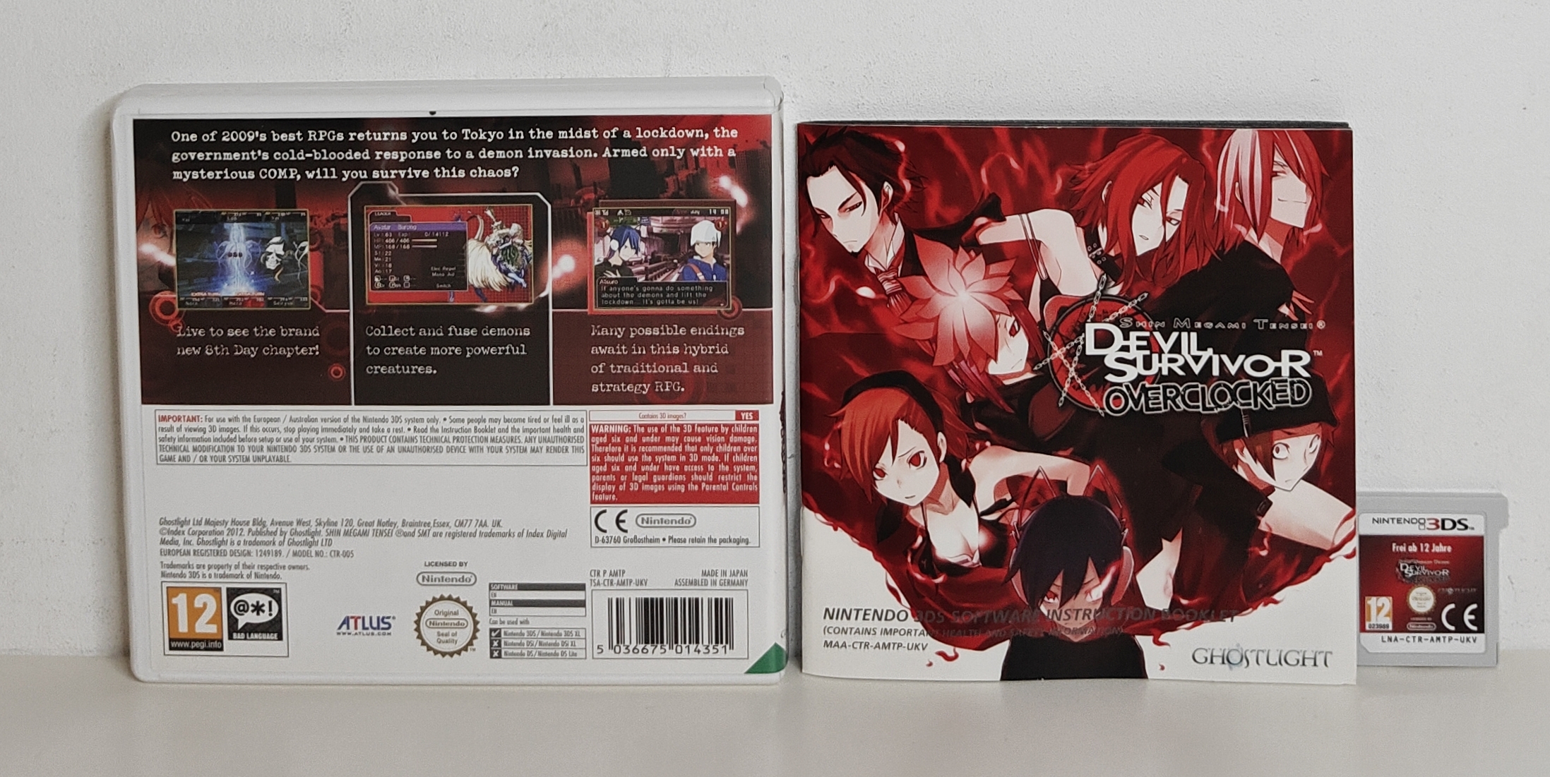 3DS Shin Megami Tensei - Devil Survivor Overclocked (CIB) UKV