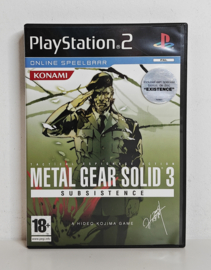 PS2 Metal Gear Solid 3 - Subsistence (CIB)