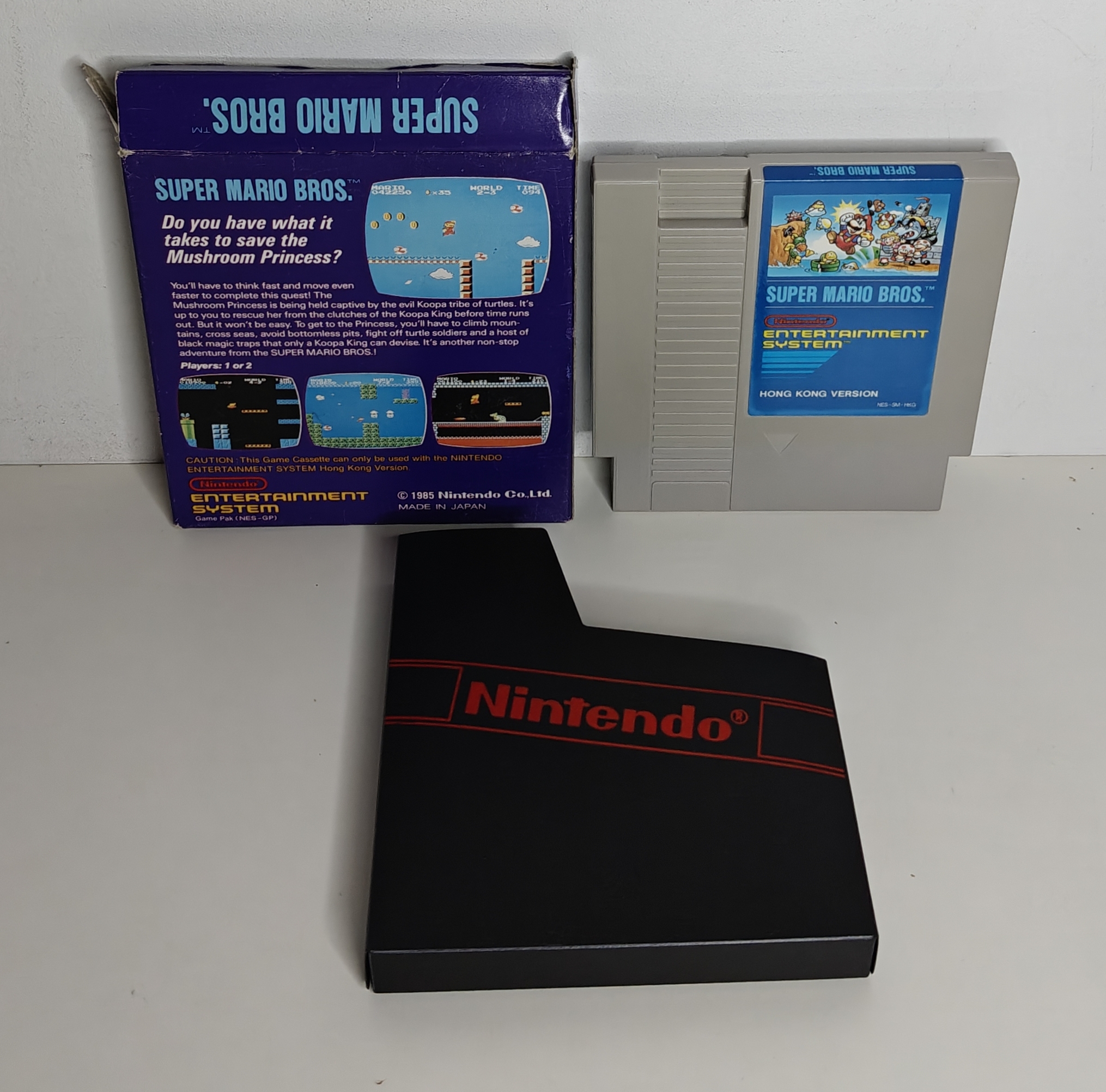 NES Super Mario Bros. (boxed) HKG -Small box-