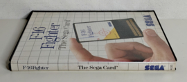 Master System F-16 Fighter - The Sega Card (box + cart)