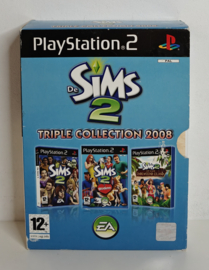 PS2 De Sims 2 Triple Collection 2008 (CIB)