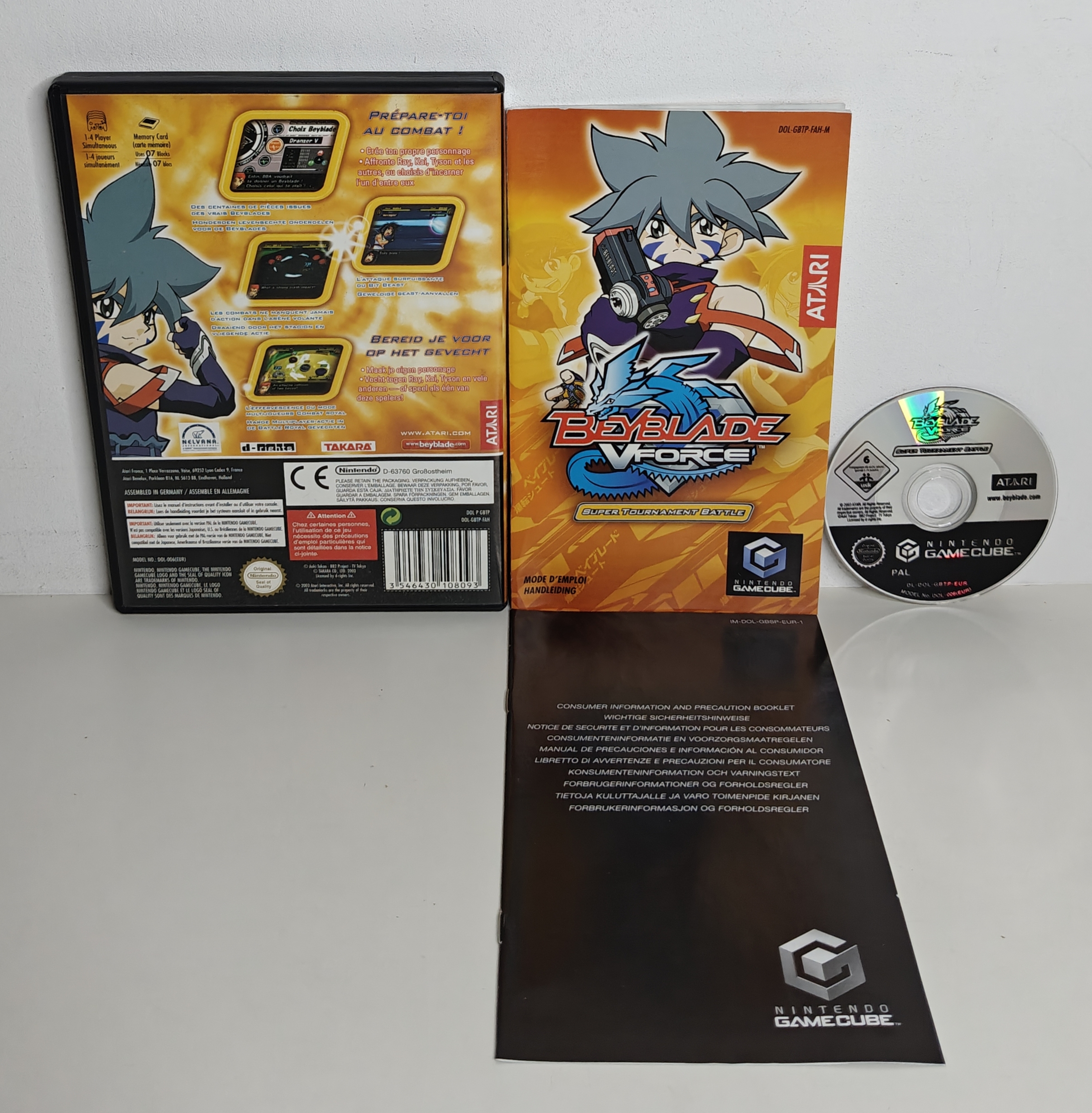 Gamecube Beyblade V-Force (CIB) FAH