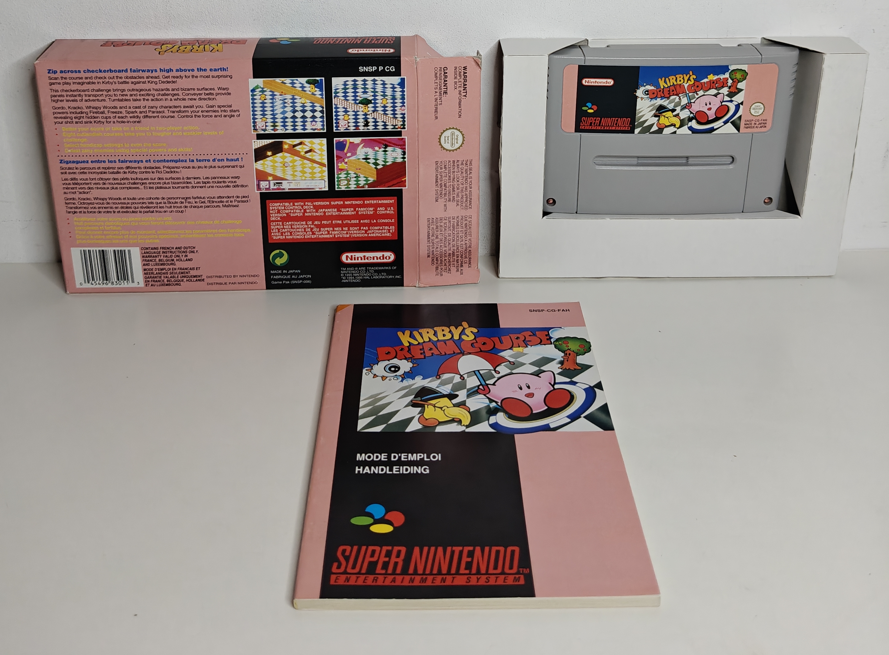 SNES Kirby's Dream Course (CIB) FAH