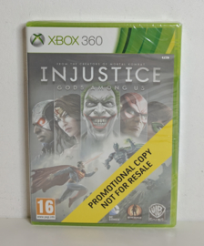 Xbox 360 Injustice Gods Among Us (factory sealed) Promo Copy