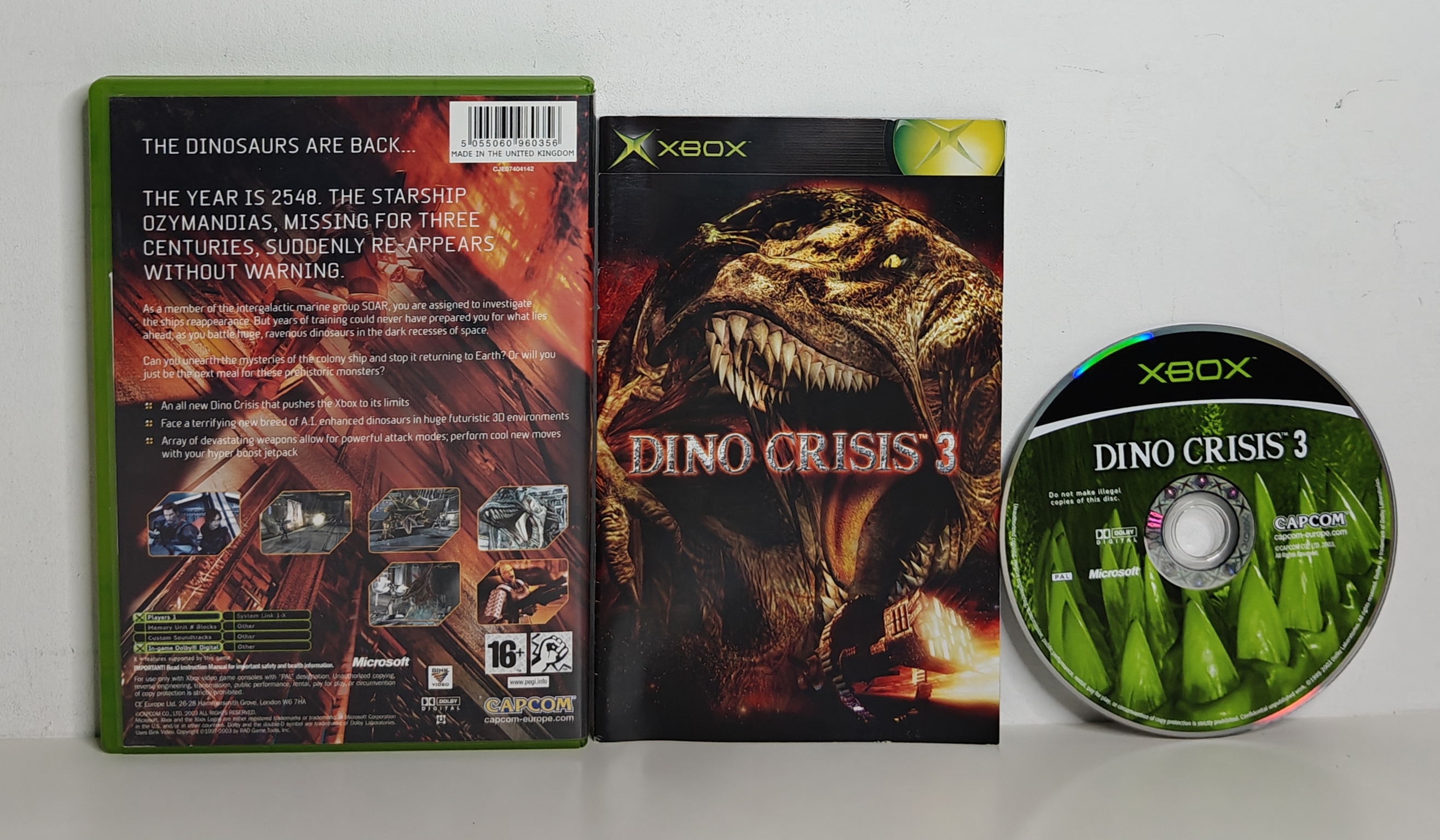 Xbox Dino Crisis 3 (CIB)