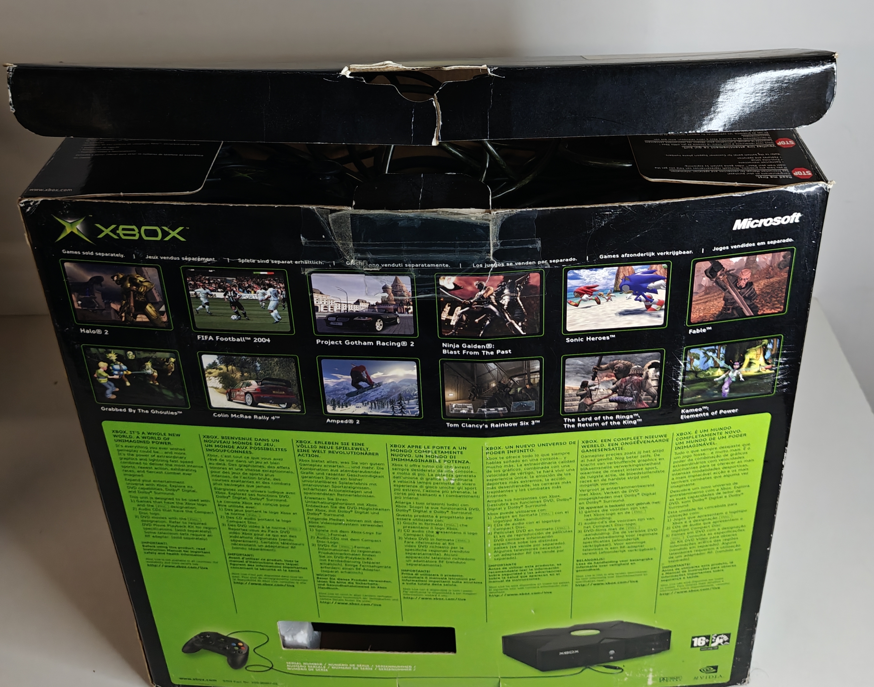 Xbox Halo + Midtown Madness 3 Limited Edition Console Bundle (complete)