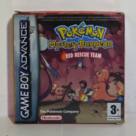 GBA Pokémon Mystery Dungeon - Red Rescue Team (CIB) NHOL
