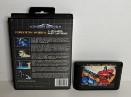 Mega Drive Forgotten Worlds (box + cart)