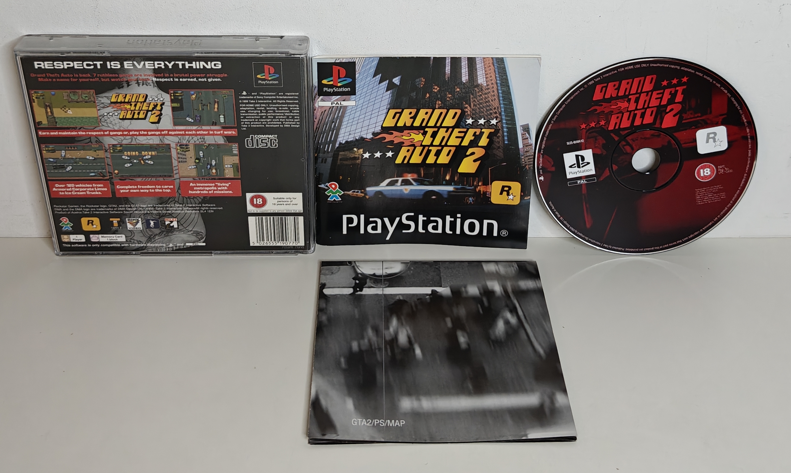 PS1 Grand Theft Auto 2 (CIB)