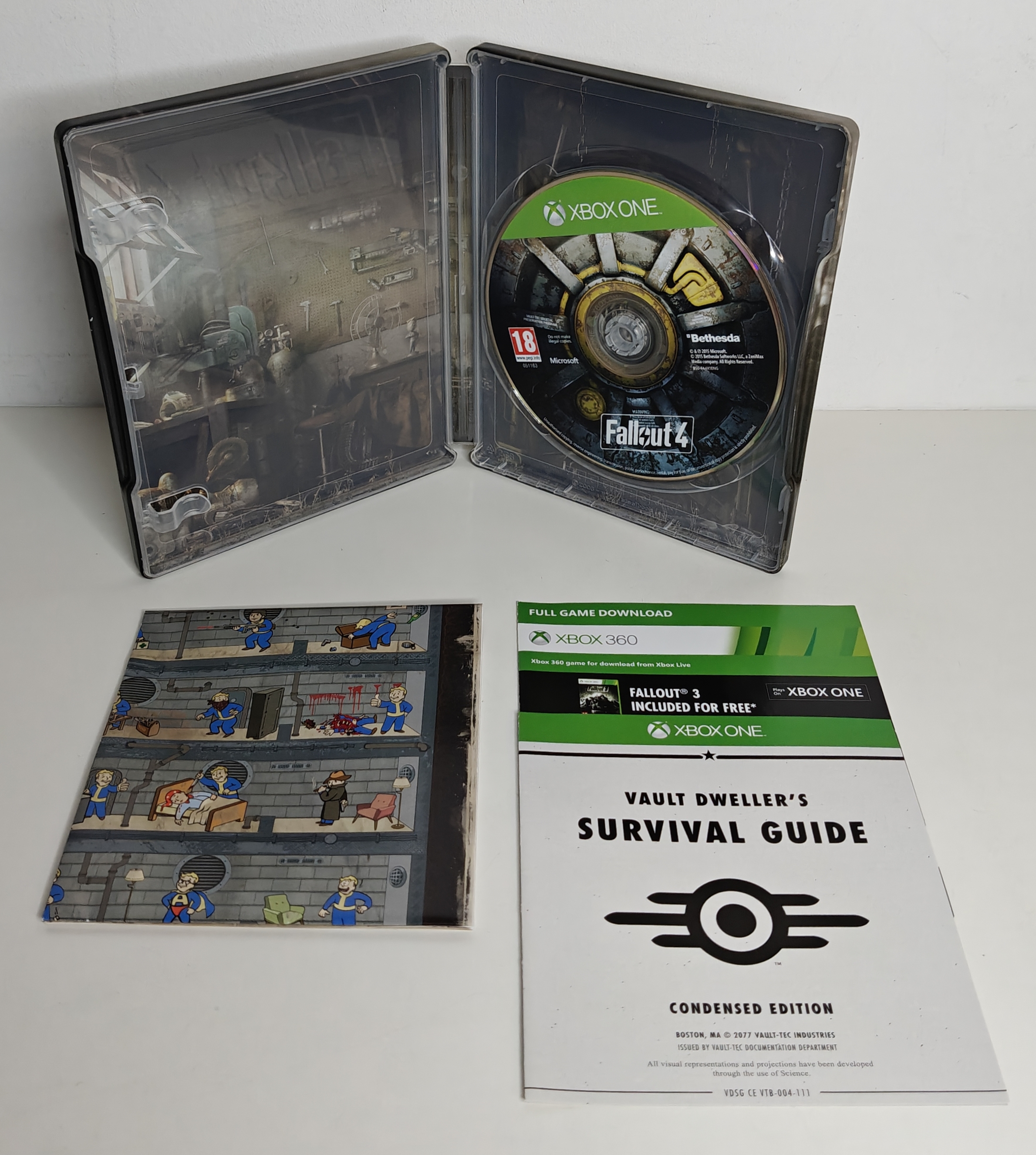 Xbox One Fallout 4 Steelbook Edition (CIB)