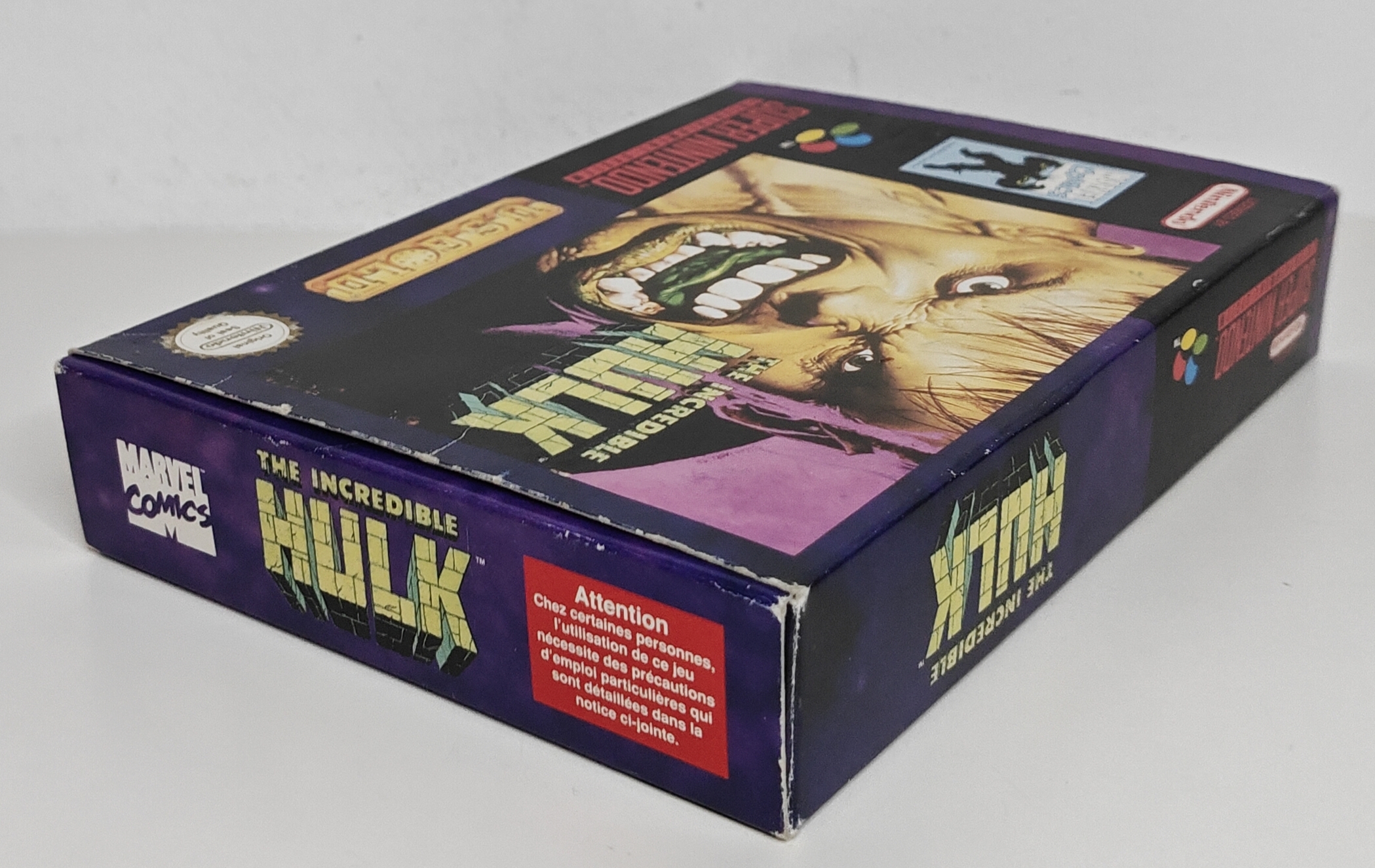 SNES The Incredible Hulk (CIB) UKV