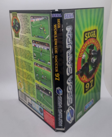 Jeu SEGA Worldwide Soccer 97 Complet (boîte, Notice) Pour Saturn PAL - État Correct, 1997