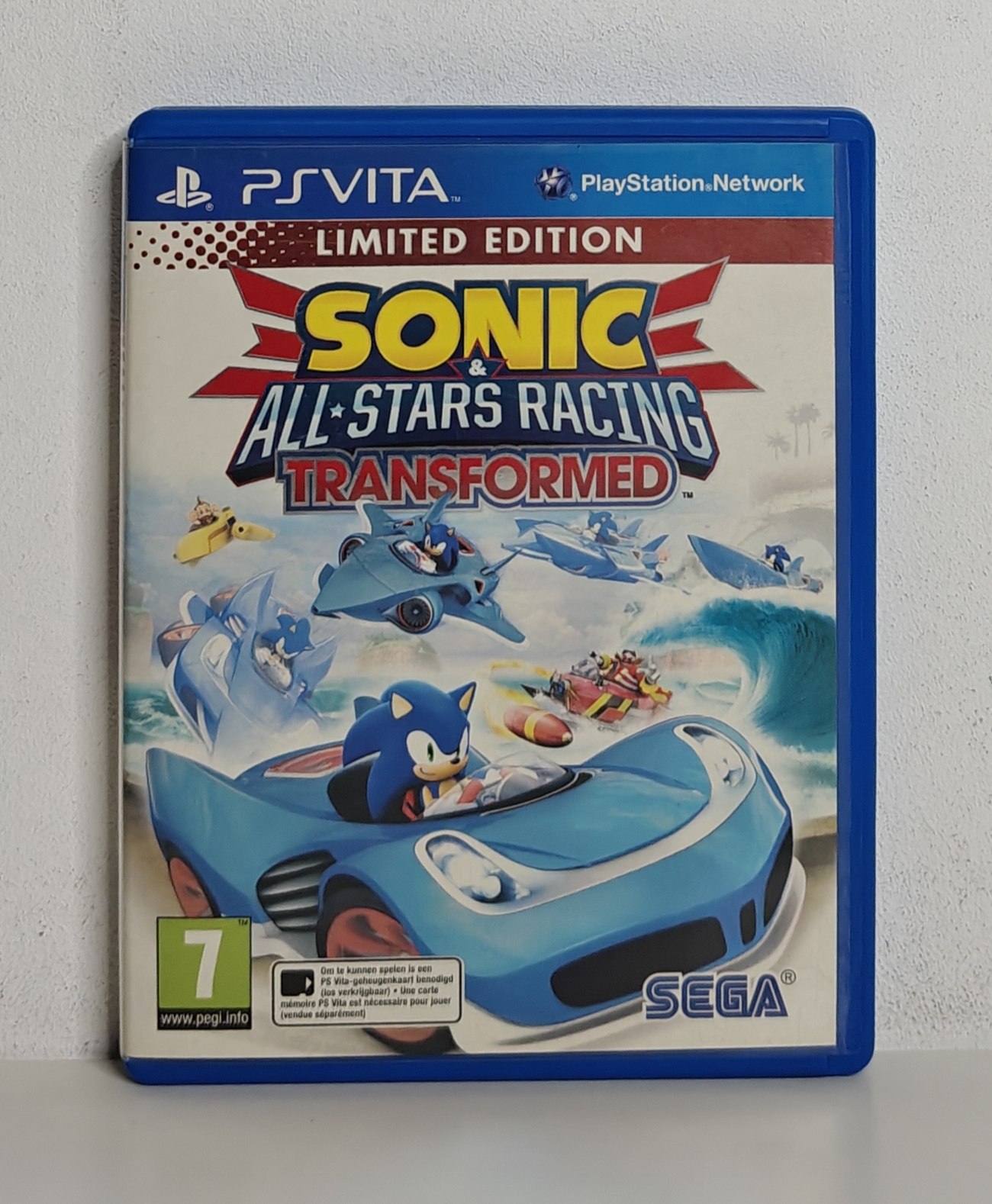 PS Vita Sonic All*Stars Racing Transformed Limited Edition (CIB)