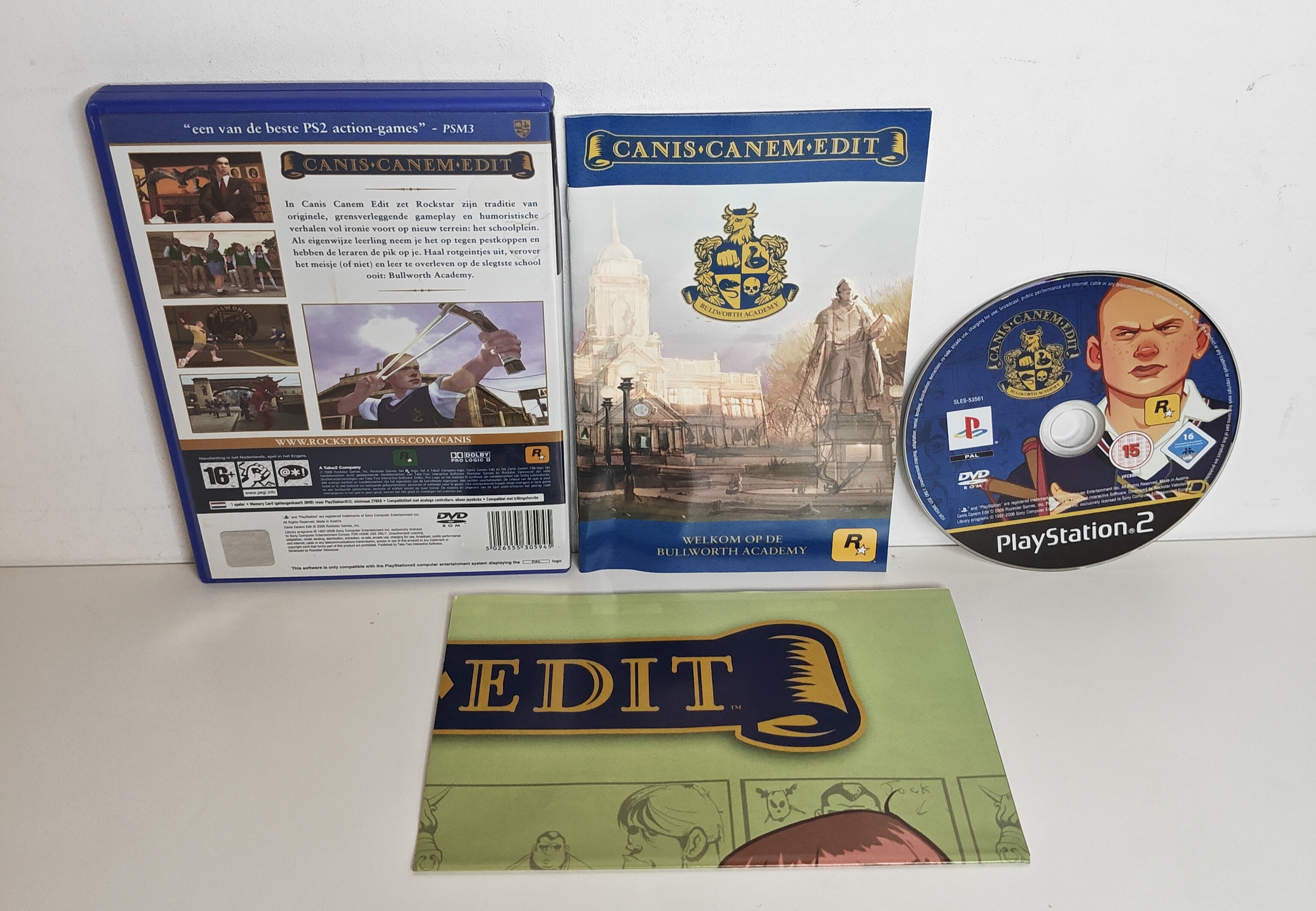 PS2 Canis Canem Edit (CIB)