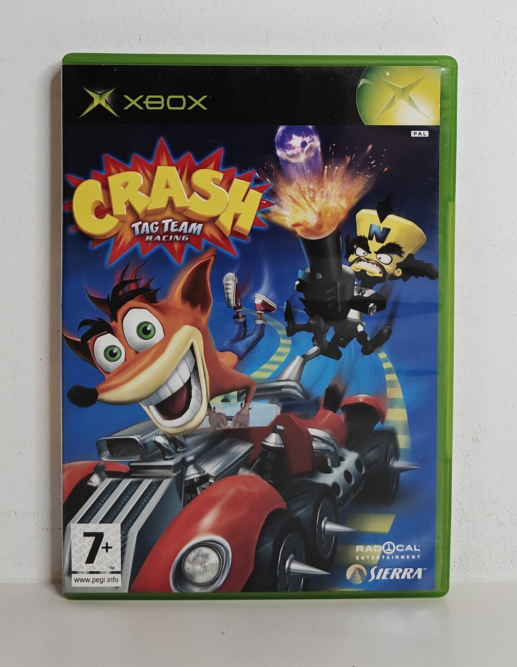 Xbox Crash Tag Team Racing (CIB)