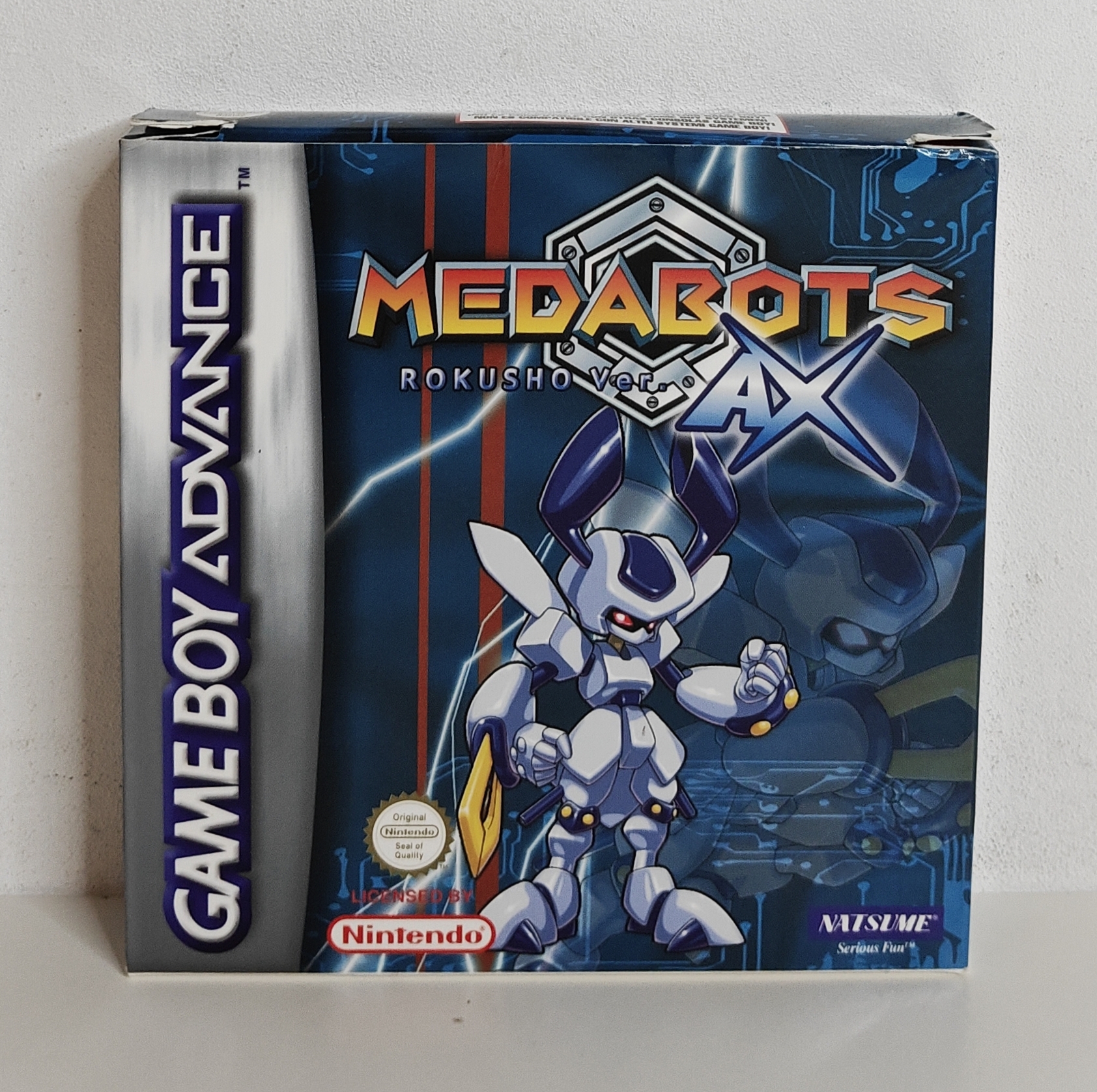 GBA Medabots Rokusho Ver. AX (CIB) EUR