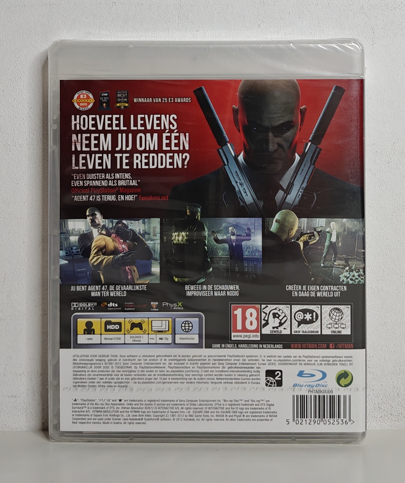 PS3 Hitman Absolution - Benelux Limited Edition (factory sealed)