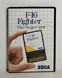 Master System F-16 Fighter - The Sega Card (box + cart)