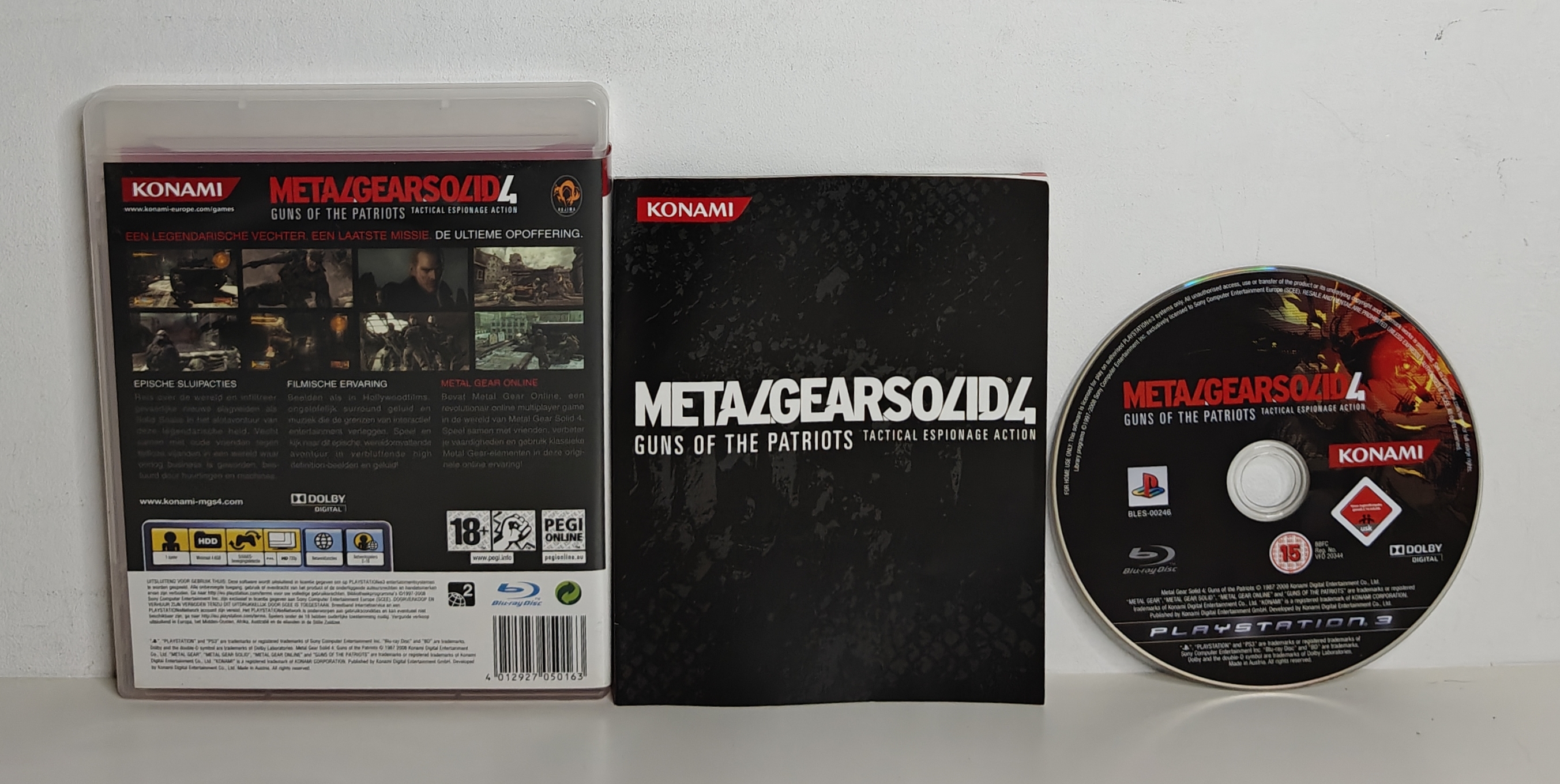PS3 Metal Gear Solid 4 - Guns of the Patriots (CIB)