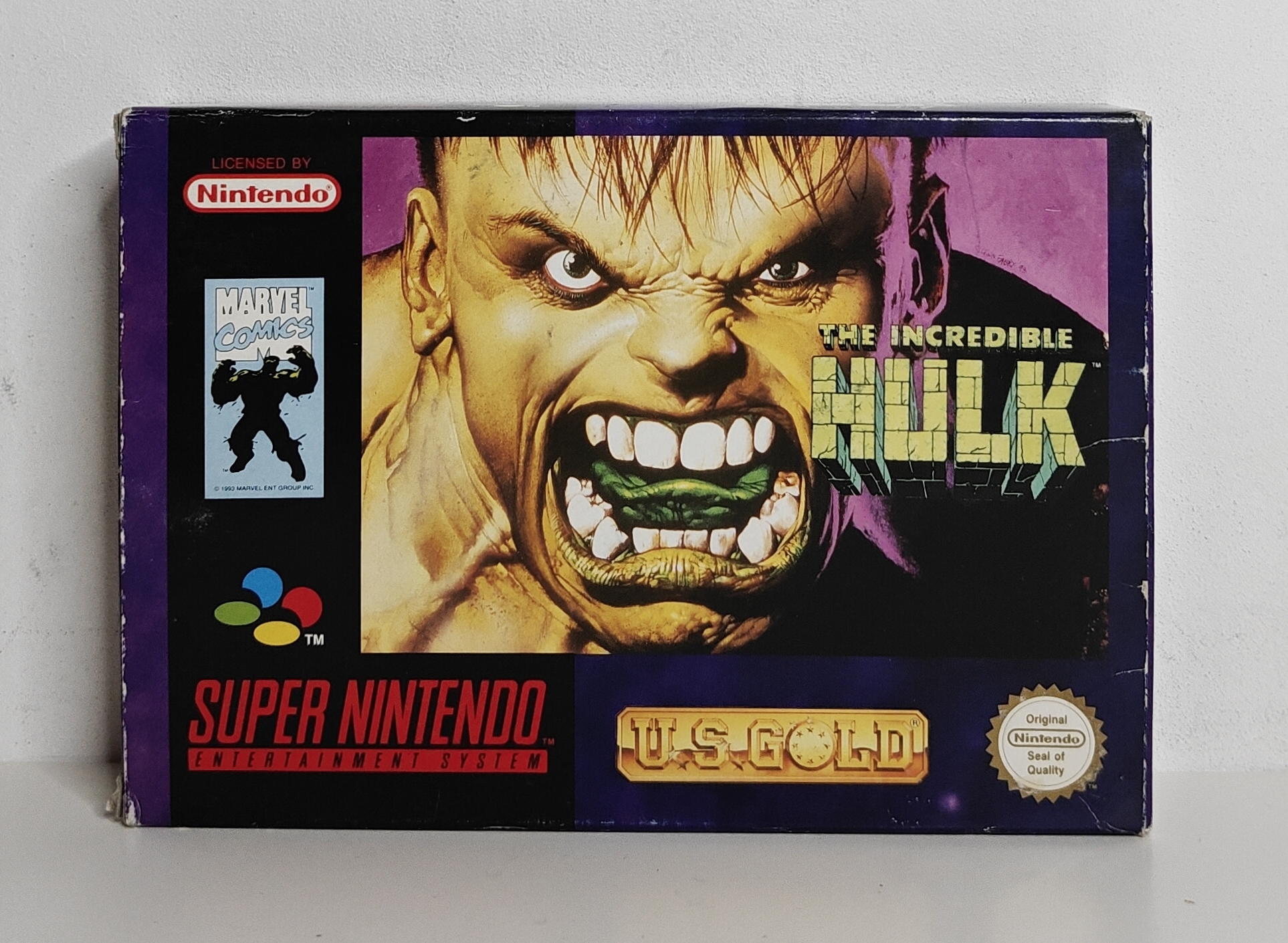 SNES The Incredible Hulk (CIB) UKV