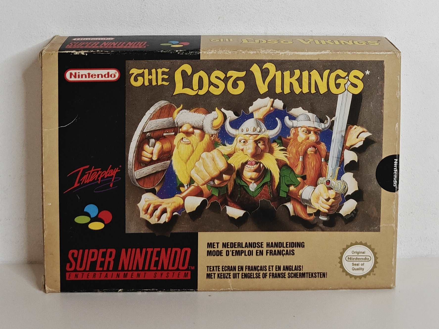 SNES The Lost Vikings (CIB) FAH-SFRA
