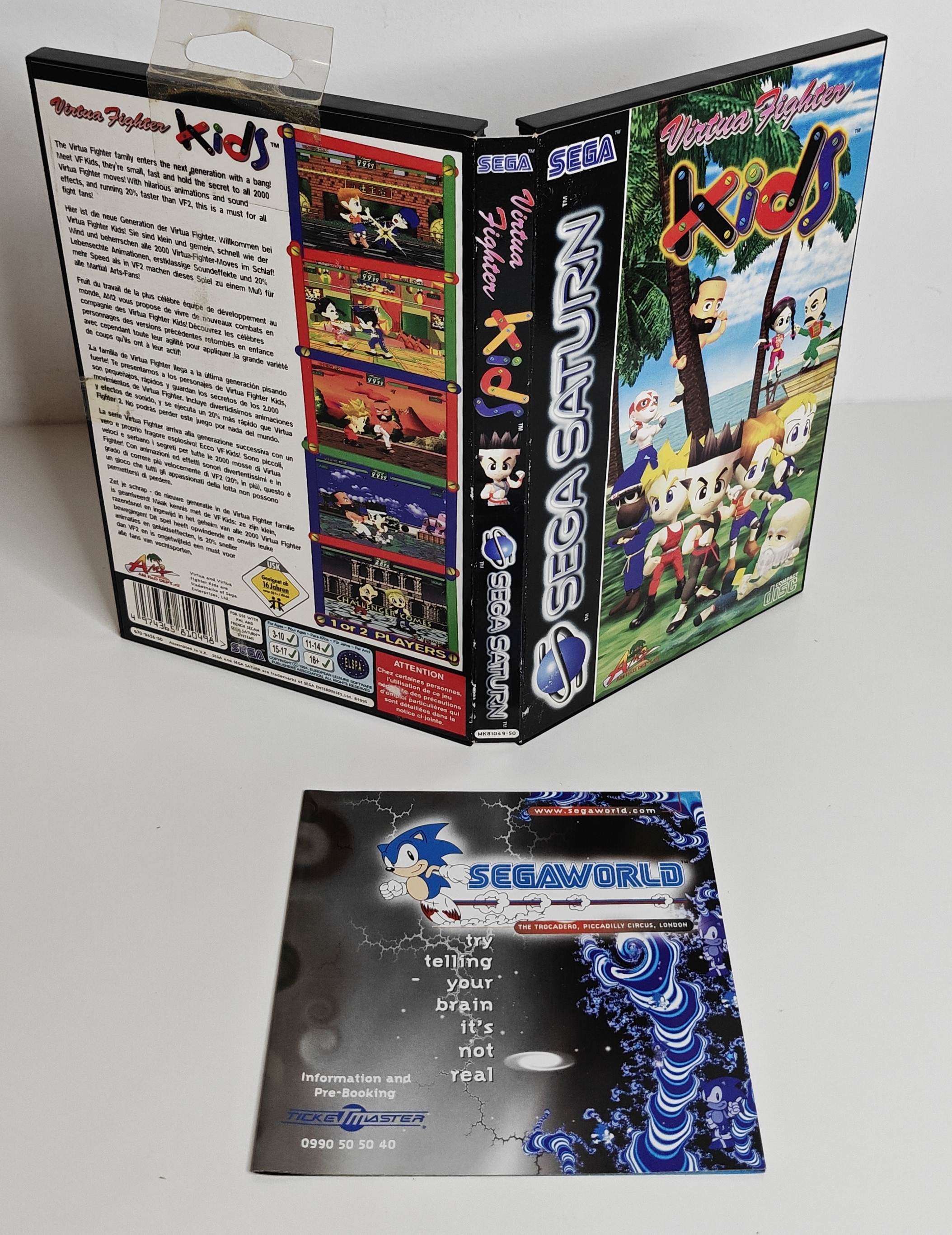 Saturn Virtua Fighter Kids (CIB)