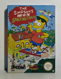 NES The Simpsons - Bart VS. The Space Mutants (CIB) FRA-2