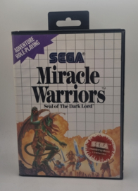 Master System Miracle Warriors - Seal of the Dark Lord (CIB)
