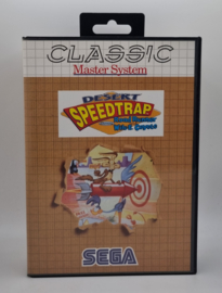 Master System Desert Speedtrap Starring Road Runner and Wile E. Coyote - Classic Series (CIB)