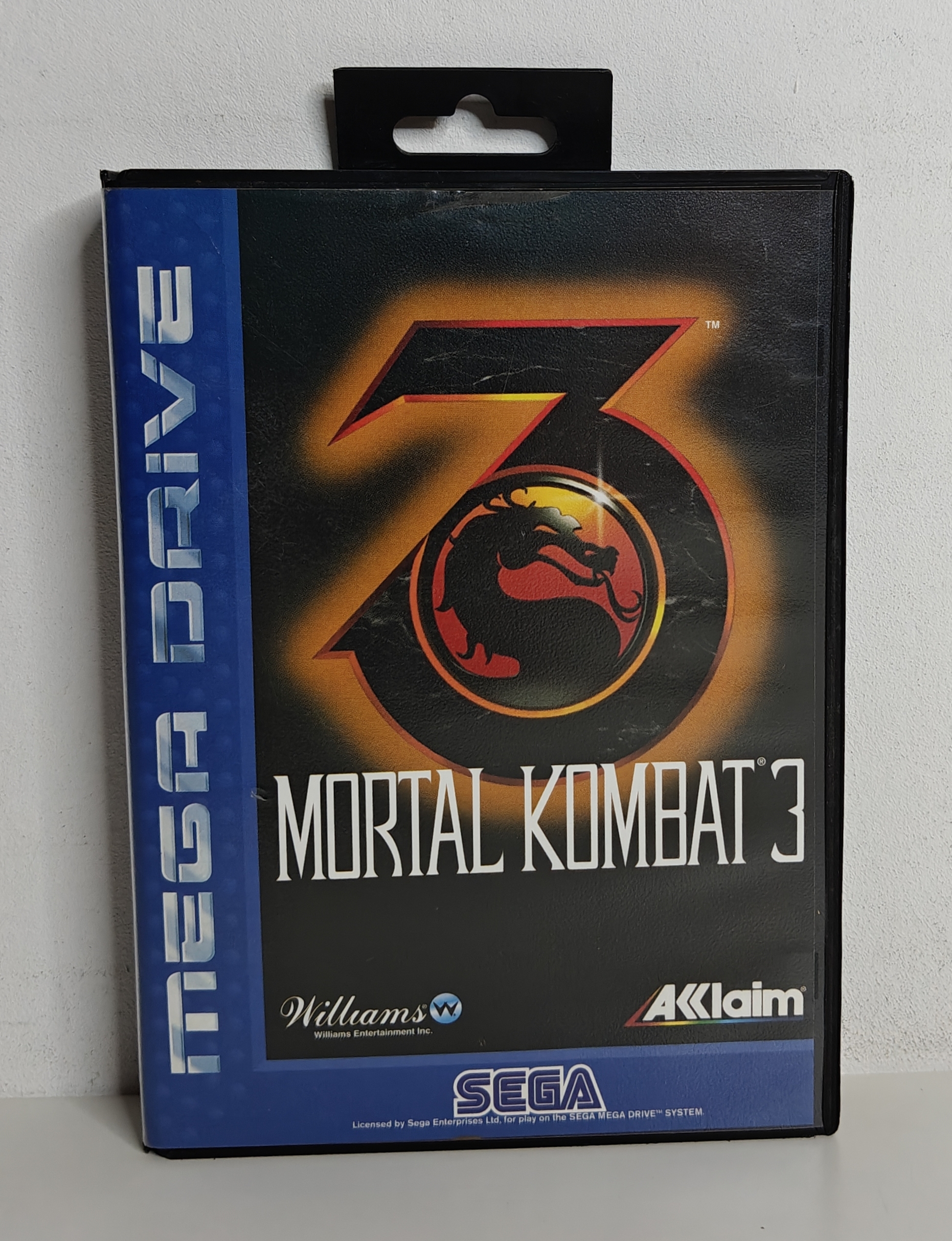 Megadrive Mortal Kombat 3 (box + cart)