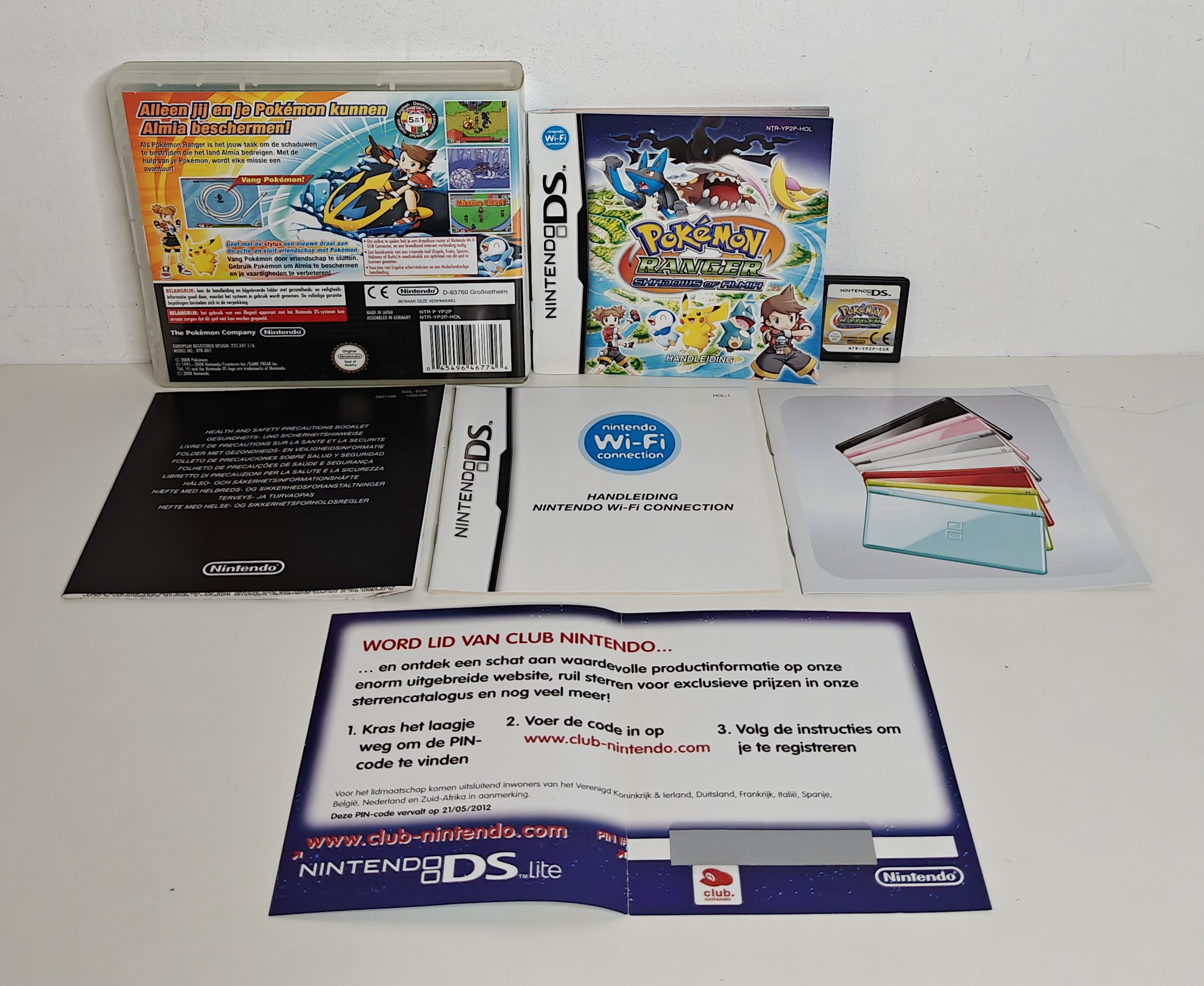 DS Pokémon Ranger: Shadows of Almia (CIB) HOL