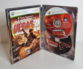 Xbox 360 Tom Clancy's Rainbow Six Vegas 2 Limited Steelbook Edition (CIB)