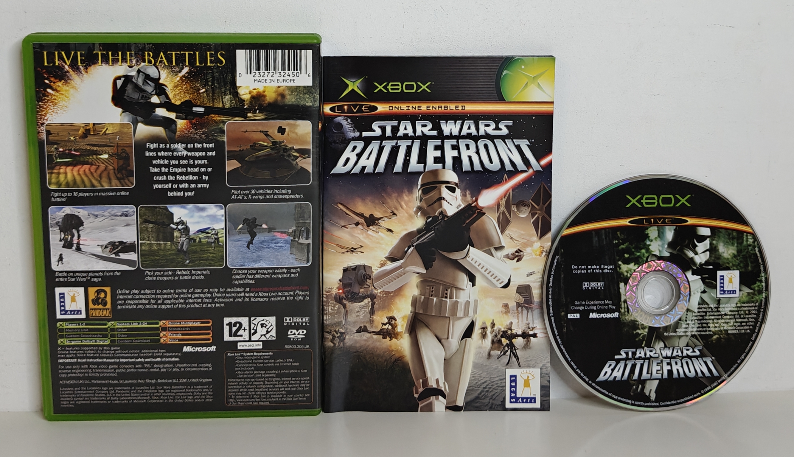 Xbox Star Wars Battlefront (CIB)